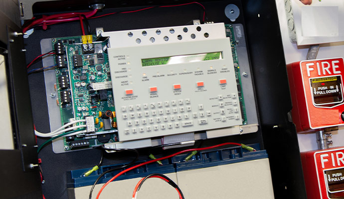 Addressable fire alarm panel