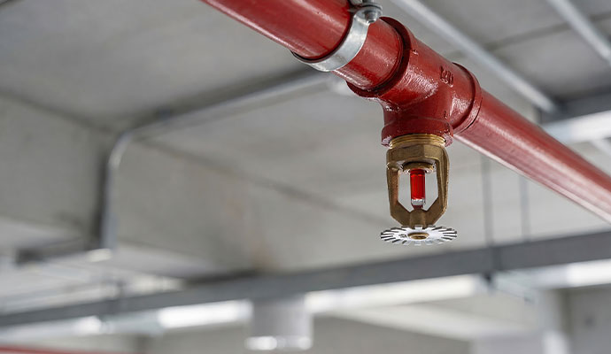 Commercial fire sprinkler