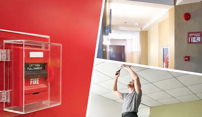 Fire alarm systems for commercial properties